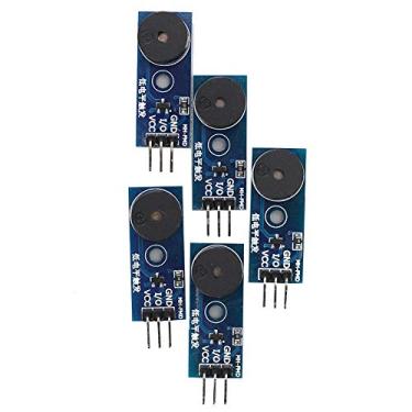 Imagem de ZJchao Módulo de Campainha Passiva, 5 PCS Moduja de Botão Piezo Buzzer Low Nível Actuator Sound Module 3.3~5V Controle de Pinos