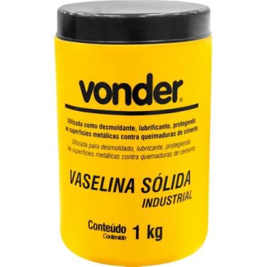 Imagem de Vaselina Solida Industrial 1 Kg Vonder