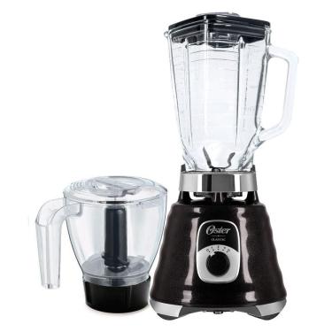 Imagem de Kit Oster New Osterizer Liquidificador E Base Processadora Black 220V