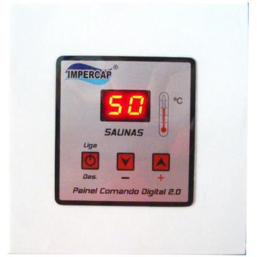 Imagem de Gerador Vapor Elétrico 18Kw Inox 220V Comando Digital Impe - Impercap