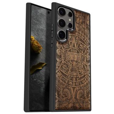 Imagem de Capa de telefone Carveit Wood para Samsung Galaxy S25 Ultra