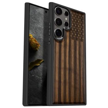 Imagem de Capa de telefone Carveit Wood para Samsung Galaxy S25 Ultra