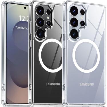 Imagem de Capa de telefone Oterkin Magnetic Clear para Samsung Galaxy S25 Ultra