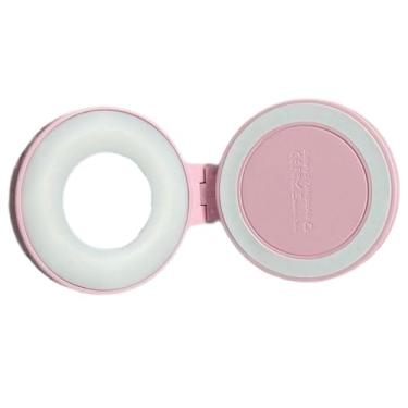 Imagem de Luz Magnética Para Selfies | Luz LED Magnética De Preenchimento - Luminária Ajustável 360° Com Espelho Para Maquilhagem Vlogs Conferências Viagens Fotografia Vídeo