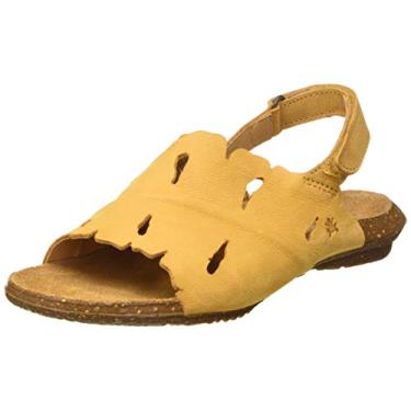 Imagem de El Naturalista Sandália rasteira feminina N5061 Pleasant Ocean/Wakataua, Curry amarelo, 38