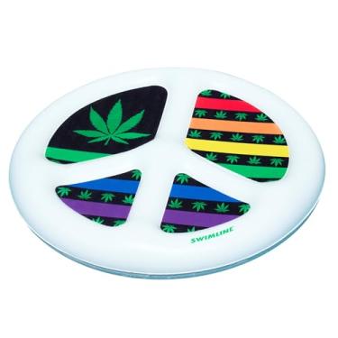 Imagem de Swimline Peace Mon' Pool Island, Multi, 167,6 cm x 167,6 cm x 29,2 cm