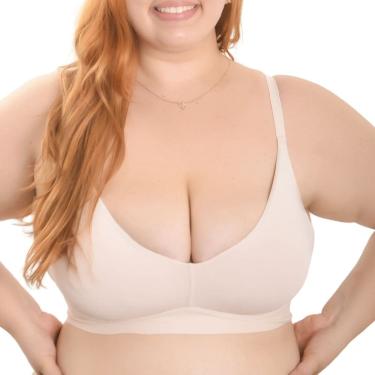 Imagem de Sutiã Plus Size Triângulo Sem Bojo e Sem aro Liebe