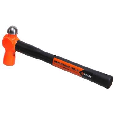Imagem de Groz Martelo de bola com cabo indestrutível USA 34540 com cabeça de 680 g e cabo de 35,5 cm