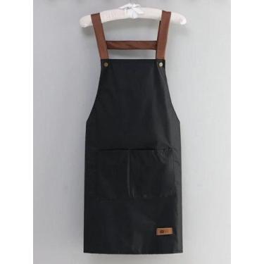 Imagem de Avental De Cozinha Resistente a Óleo À Prova D'água, Moda Para Cozinha