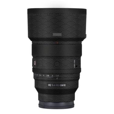 Imagem de FE 85 F 1.4 II Anti-riscos Lente de Câmera Adesivo Protetor de Vinil Decalque Película para Sony FE 85mm F1.4 GM II (Nuvens Preto)