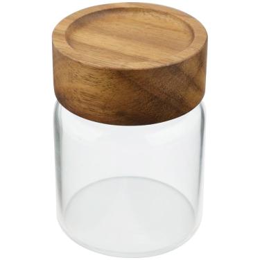 Imagem de Porta Mantimento Dynasty em Vidro Borossilicato e Tampa em Madeira - 150ml