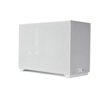 Imagem de SSUPD Capa Meshroom D Mini-ITX SFF PC 15L Painel de malha completa Acesso sem ferramentas Suporta GPU RTX 5090 branco