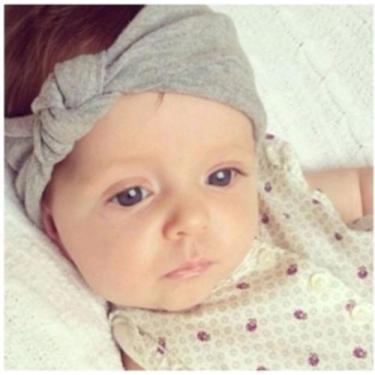 Imagem de Faixa nó turbante bebê e infantil - Ateliê da taty, Preto, RN
