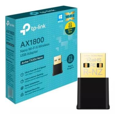 Imagem de Adaptador Usb Wifi Tp-link Tx20u Nano Ax1800 Wifi 6
