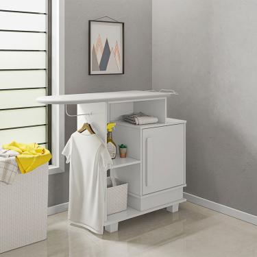 Imagem de Tábua De Passar Havaí Multiuso Com Gabinete Branco