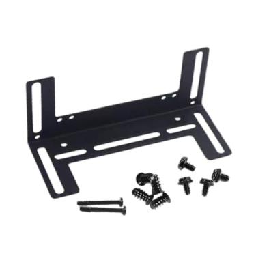 Imagem de Generic Suporte para radiador de refrigeração a água Suporte para rack de retenção do cooler de CPU para montagem estável para dissipador de calor de memória, Preto