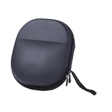 Imagem de Generic Capa de fone de ouvido capa de transporte de fone de ouvido fácil de transportar o zíper fechado acessório para umidade resistente ao organizador de, Black Out Pu