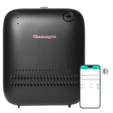 Imagem de Difusor de óleo essencial sem água – capacidade de 150 ml, difusor de perfume inteligente para salas grandes, escritório e uso comercial, cobre até 2000 m². Difusor de perfume de aromaterapia (bateria