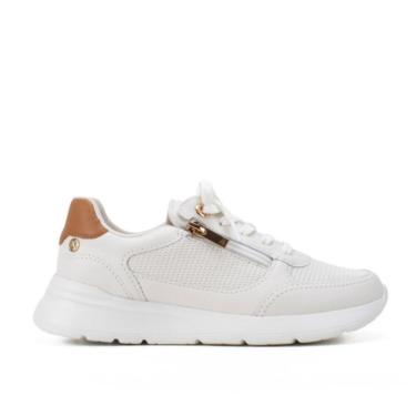 Imagem de Tênis Kolosh Jogging em Couro UltraLight - Branco-Feminino