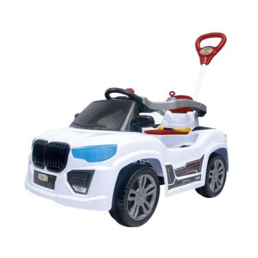 Imagem de Carrinho De Passeio Infantil Bm Car Branco Alça De Segurança