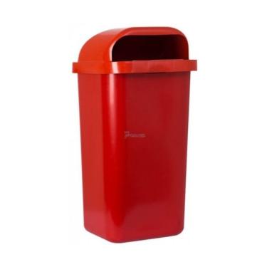 Imagem de Lixeira Papeleira 50 Litros Com Suporte Para Coleta Seletiva