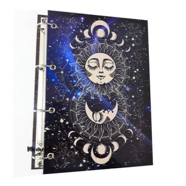 Imagem de Caderno - Capa Fichário A4 - várias arte (sem refil/folha) - Moments P