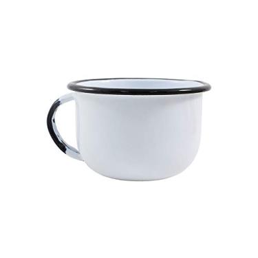 Imagem de Xícara 8 Esmaltado Branco 240 ml - Ewel