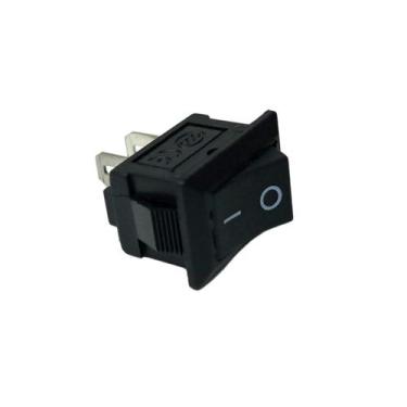 Imagem de Kit 30 Interruptores Chaves Tic Tac Mini Pequena Kdc 11 Preta Mini Lum