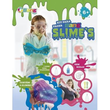 Imagem de Kit Massinha De Modelar Para 2 Slimes E Acessórios Massinha Bangtoys M