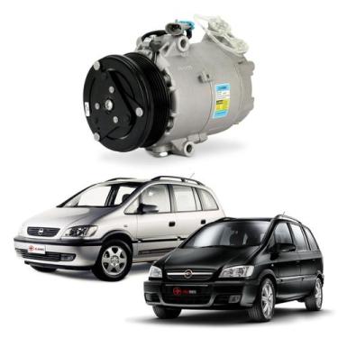 Imagem de Compressor Ar Condicionado Chevrolet Zafira 2003 Em Diante - DELPHI