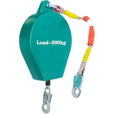 Imagem de Cabo De Linha De Vida Retrátil Automático, Equipamento De Proteção Individual, Proteção Contra Quedas De Cordão De Segurança, Trava-quedas De Alta Altitude Com Gancho De T, 10m