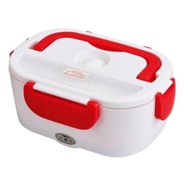 Imagem de Marmita Térmica Eletrica Doméstica Carro Caminhão Academia - Lancheira