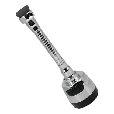 Imagem de Pik Kit adaptador flexível torneira 360° duplo comando Arejador Extensor Economiza Água Chuveirinho Bico Lavatorio Prolongador ABS Gourmet - TYDA