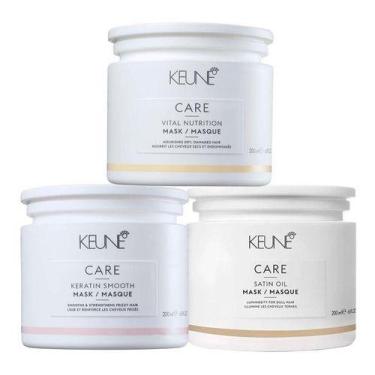 Imagem de Keune Kit Cronograma Capilar Tratamento Intensivo 3 Produtos