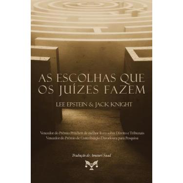 Imagem de Livro - As escolhas que os Juízes fazem