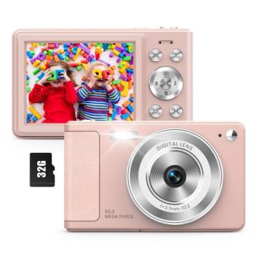Imagem de Câmera digital WONNIE 56MP FHD 1080P Point & Shoot Kids