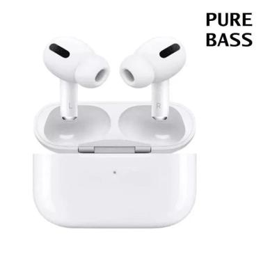 Imagem de Fone De Ouvido Bluetooth Pro Air Kimaster Sem Fio Com Borracha Tws350