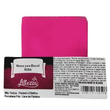 Imagem de Massa de Biscuit 1 kg Altezza COLORIDA, BRANCA e NATURAL 1kg ESCOLHA A