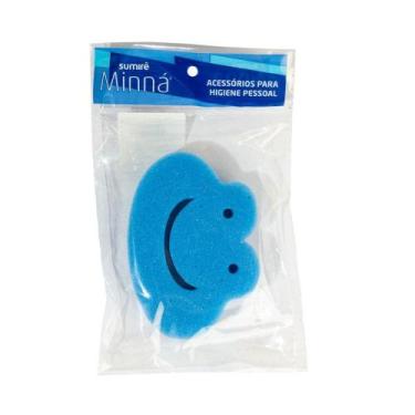Imagem de Esponja Minná Pluft Slim Sapo Azul