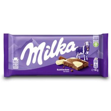Imagem de Chocolate Milka Cow Spots Barra 90g