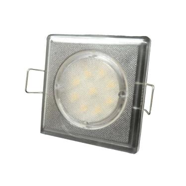 Imagem de Dicroled Slim Quadrada 5000K 12V 2,4W 120Graus 261Lm Ip64