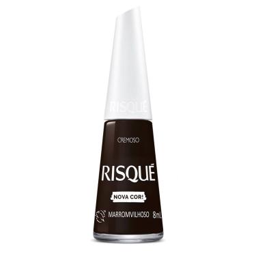 Imagem de Esmalte Risqué Nova Cor Cremoso Cor Marromvilhoso 8ml