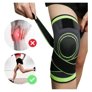Imagem de 2X Joelheira Ortopedica Tensor Corrida Artrose Compressão