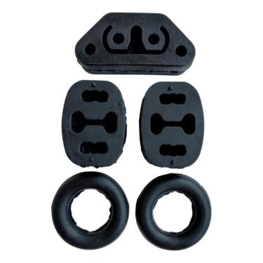 Imagem de 2X Borracha Coxim Escapamento Fiat Uno Kit 5 Unidades
