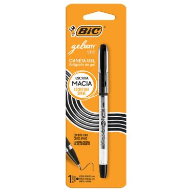 Imagem de BIC Caneta em Gel Gelocity Ponta Fina 0,5 mm Preto