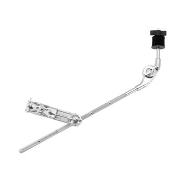 Imagem de harayaa Braçadeira de extensão de tambor, suporte de braçadeira de prato, acessórios de liga para tambor, fixação de braço de prato portátil para instrumentos