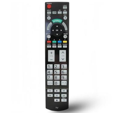 Imagem de Controle remoto de substituição compatível com Panasonic TV TC-P46G10 TC-P50GT30 TC-P60ST30 TC-60PS34