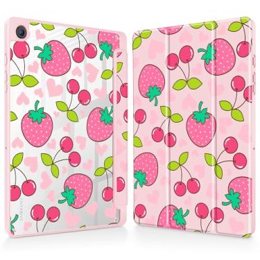 Imagem de Tuiklol Suporte para Galaxy Tab A9 + /A9 Plus 27.9 cm 2023, suporte para caneta S com capa protetora transparente, capa traseira transparente, despertar/hibernar automaticamente, tablet Samsung Tab A9