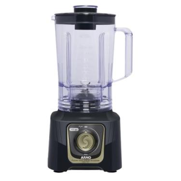 Imagem de Liquidificador Arno Power Max Autolock 2200W LN82, Cinza Chumbo, com 6 Lâminas Powelix Pro, Tecnologia Anti Vazamento, Comfort Control e Limpeza Fácil, 110V