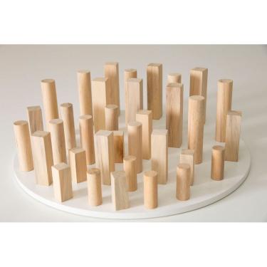 Imagem de Kit Bonecos Madeira Emoji - Bonecos para Constelação Familiar